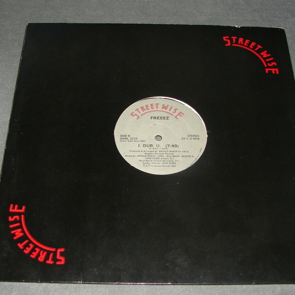 Freeez - Streetwise 12" Record